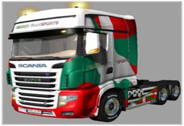 SCANIA 6X4 BENNE MULTIFRUITS PIERRICK TRANSPORTS v1.0