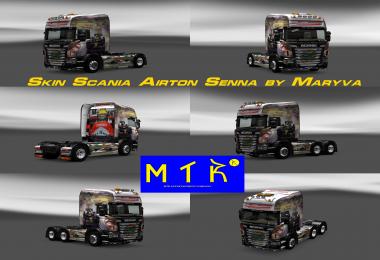 Scania Airton Senna Skin