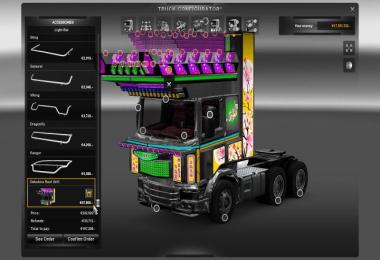 Scania Dekotora + Trailer