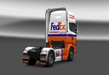 Scania FedEx Express Skin