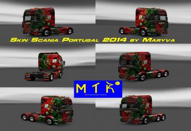 Scania Portugal Copa 2014 Skin