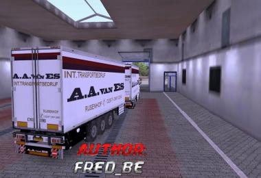 Scania R Tandem A.A.Van Es Skin