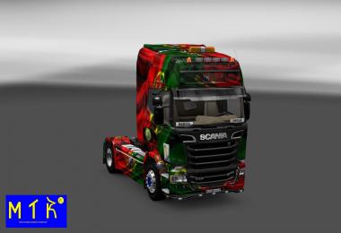 Scania Streamline Portugal Copa 2014 Skin