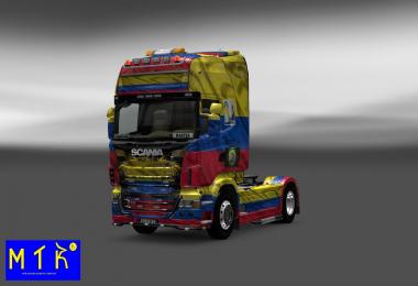 Skin Scania Colombia Copa 2014