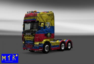 Skin Scania Colombia Copa 2014