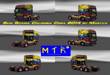 Skin Scania Colombia Copa 2014