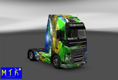 Skin Volvo FH 16 2012 Brasil 2014 V3