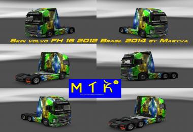 Skin Volvo FH 16 2012 Brasil 2014 V3