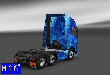 Skin Volvo FH 16 2012 Water