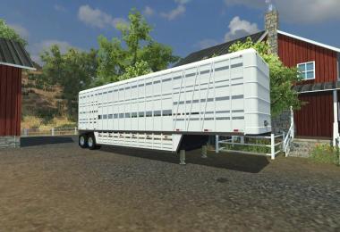 U.S. Old Cattle Trailer v1.0