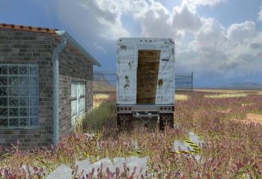 U.S. Old Cattle Trailer v1.0