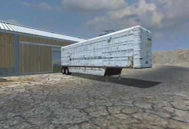 U.S. Old Cattle Trailer v1.0