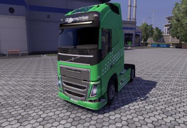 Volvo FH 2012 Green Arrow Skin