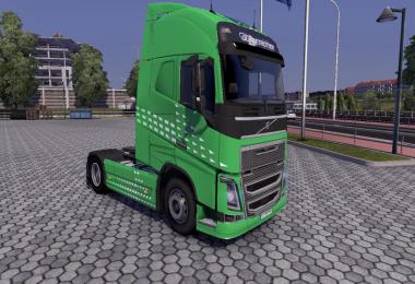 Volvo FH 2012 Green Arrow Skin