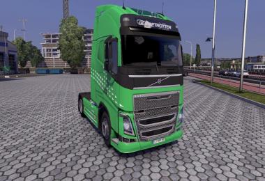 Volvo FH 2012 Green Arrow Skin