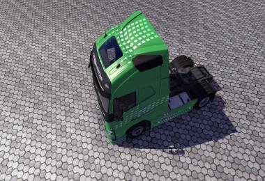 Volvo FH 2012 Green Arrow Skin