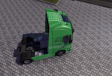 Volvo FH 2012 Green Arrow Skin