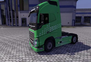 Volvo FH 2012 Green Arrow Skin