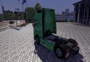 Volvo FH 2012 Green Arrow Skin