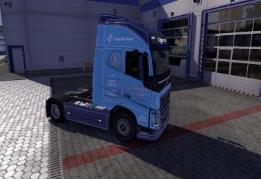 Volvo FH 2012 Les Clarkson Skin