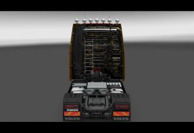 Volvo FH16 Blackn Gold v1.0