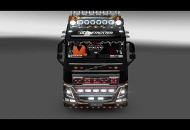 Volvo FH16 Blackn Gold v1.0