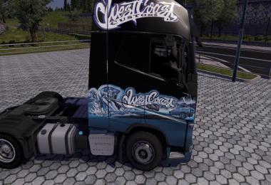 West Coast Customs Volvo FH2013 skin