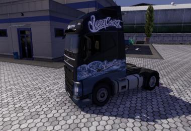 West Coast Customs Volvo FH2013 skin