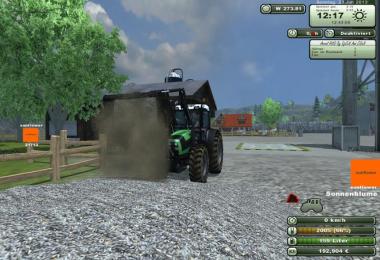 Deutz front loader bucket v1.3 Used Multifruit Forstmod