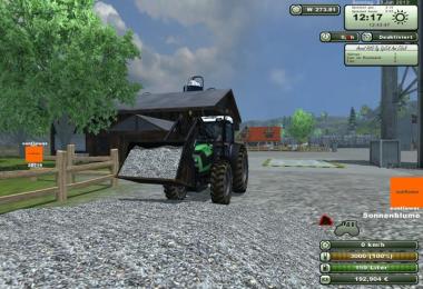 Deutz front loader bucket v1.3 Used Multifruit Forstmod