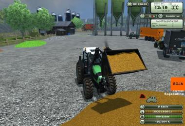 Deutz front loader bucket v1.3 Used Multifruit Forstmod