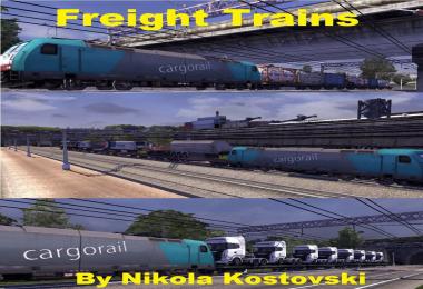 Freight Trains By Nikola Kostovski