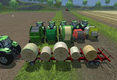 JBM Round Bale Trailer v1.0 MR