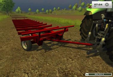 JBM Round Bale Trailer v1.0 MR