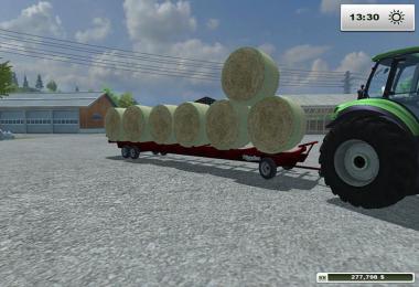 JBM Round Bale Trailer v1.0 MR