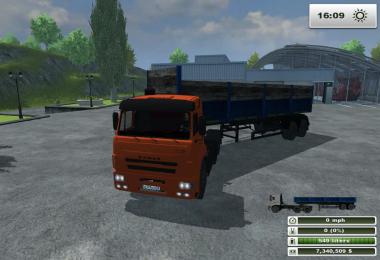 KAMAZ 6460 + Trailer