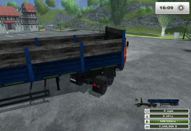 KAMAZ 6460 + Trailer