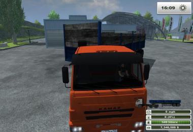 KAMAZ 6460 + Trailer