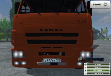 KAMAZ 6460 + Trailer