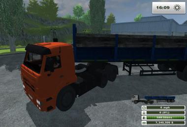 KAMAZ 6460 + Trailer