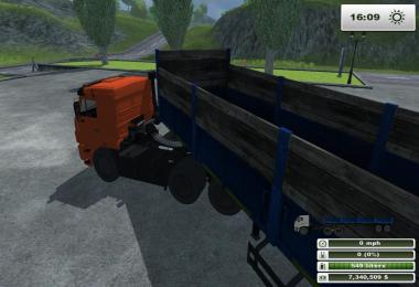 KAMAZ 6460 + Trailer