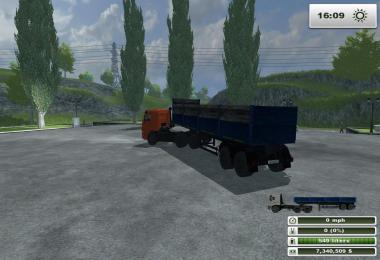 KAMAZ 6460 + Trailer