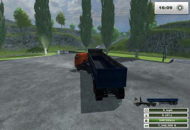 KAMAZ 6460 + Trailer