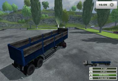 KAMAZ 6460 + Trailer