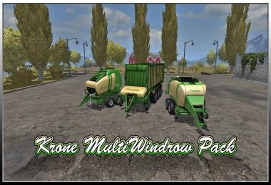 Krone Multi-WIndrow Pack V1.0