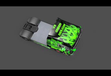 MAN TGX Green Dragon Skin v1.0