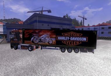 MAN Tgx Harley Davidson v1.0