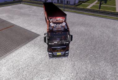 MAN Tgx Harley Davidson v1.0