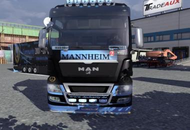 MAN TGX & Trailer v1.0 DJ Charty