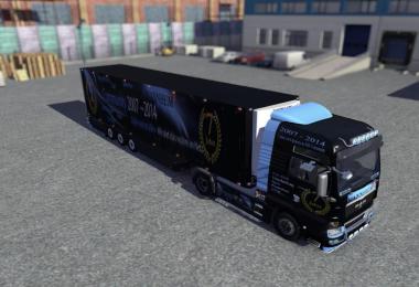 MAN TGX & Trailer v1.0 DJ Charty